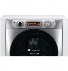 Hotpoint AQ114D497SD EU N lavatrice Libera installazione Caricamento frontale 11 kg 1400 Giri min B Argento, Bianco