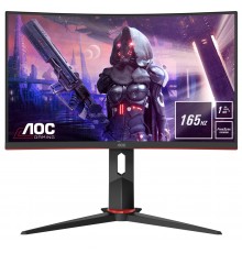 AOC C24G2U BK monitor piatto per PC 59,9 cm (23.6") 1920 x 1080 Pixel Full HD LED Nero, Rosso