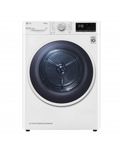 LG RH90V9AVHN asciugatrice Libera installazione Caricamento frontale 9 kg A+++ Bianco