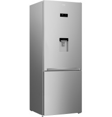 Beko RCNE560E40DSN frigorifero con congelatore Libera installazione 497 L E Argento