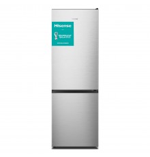 Hisense RB372N4AC2 frigorifero con congelatore Libera installazione 292 L E Acciaio inossidabile