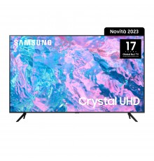 Samsung Series 7 TV UE75CU7170UXZT Crystal UHD 4K, Smart TV 75" Processore Crystal 4K, OTS Lite, Black 2023