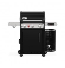 Weber Spirit EPX-335 GBS Barbecue Carrello Gas Nero, Stainless steel
