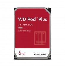 Western Digital Red Plus WD60EFPX disco rigido interno 3.5" 6 TB Serial ATA III