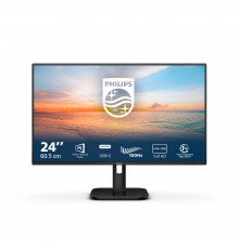 Philips Serie 1000 24E1N1300A 00 Monitor PC 60,5 cm (23.8") 1920 x 1080 Pixel Full HD LCD Nero