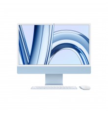 Apple iMac con Retina 24'' Display 4.5K M3 chip con 8‑core CPU e 10‑core GPU, 256GB SSD - Blu