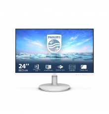 Philips V Line 241V8AW 00 LED display 60,5 cm (23.8") 1920 x 1080 Pixel Full HD LCD Bianco