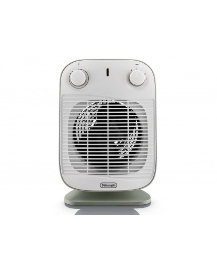 De’Longhi HFS50B20.GR Interno Verde, Bianco 2000 W Riscaldatore ambiente elettrico con ventilatore