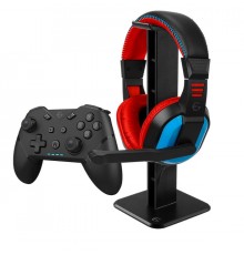 EgoGear SBP30-NS-BK periferica di gioco Nero, Blu, Rosso Bluetooth Gamepad + cuffie Digitale Nintendo Switch OLED, PC,