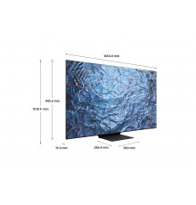 Samsung Series 9 TV QE75QN900CTXZT Neo QLED 8K, Smart TV 75" Processore Neural Quantum 8K, Dolby Atmos e OTS Pro, Titan Black