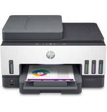 HP Smart Tank Stampante multifunzione 7605, Colore, Stampante per Home and home office, Stampa, copia, scansione, fax, ADF e