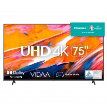 Hisense TV LED Ultra HD 4K 75” 75A6K Smart TV, Wifi, HDR Dolby Vision, AirPlay 2