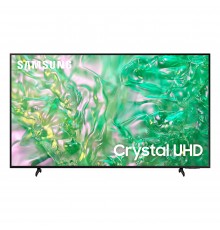 Samsung TV Crystal UHD 4K 55” UE55DU8070UXZT Smart TV Wi-Fi Black 2024, Processore Crystal 4K, 4K Upscaling, AirSlim Design,