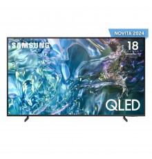 Samsung Q60D TV QLED 4K 50” QE50Q60DAUXZT Smart TV Wi-Fi Titan Gray 2024, Quantum Processor Lite 4K, 4K Upscaling, AirSlim