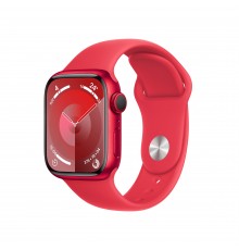 Apple Watch Series 9 GPS + Cellular Cassa 41m in Alluminio (PRODUCT)RED con Cinturino Sport Band (PRODUCT)RED - M L