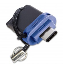 Verbatim Dual - Memoria USB 3.0 da 32 GB - USB-C   USB-A - Blu