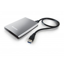 Verbatim Disco rigido portatile Store 'n' Go USB 3.0 da 2 TB Argento
