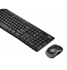Logitech Wireless Combo MK270 tastiera Mouse incluso USB QWERTY Inglese UK Nero