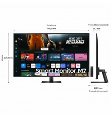 Samsung Smart Monitor M7 - M70D da 43'' UHD Flat