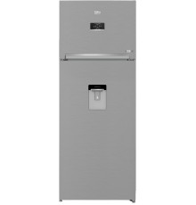 Beko RDNE455E40DXBN frigorifero con congelatore Libera installazione 406 L E Argento