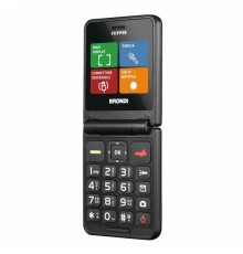 Brondi Flipper 6,1 cm (2.4") Nero Telefono cellulare basico