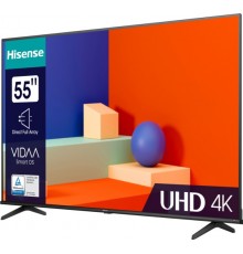 Hisense 55E63KT TV 139,7 cm (55") 4K Ultra HD Smart TV Wi-Fi Nero, Grigio 300 cd m²